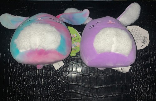 2er Set Squishmallow 2021 Springtime Easter bunny’s Bubbles & Ryder - Bild 5 von 5