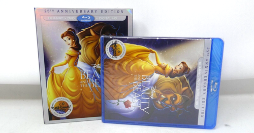 NEW SEALED WALT DISNEY BEAUTY AND THE BEAST DVD KIDS CARTOON FAMILY MOVIE NIGHT - Imagen 3 de 3