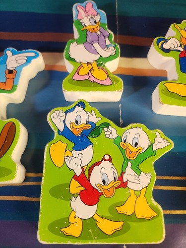 Wooden Disney Character Blocks Donald, Daisey, Pluto, Goofy 5 pcs. - Picture 3 of 7