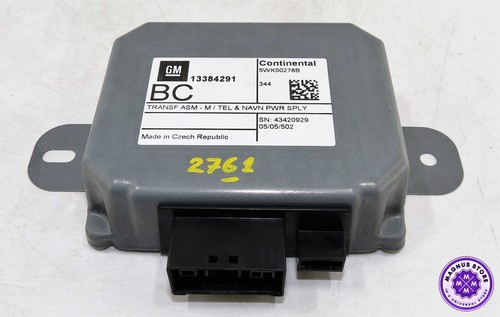 Vauxhall Opel (15-24) TRANSF ASM-M Tel Navi Netzteil Modul 13384291 BC - Bild 3 von 9