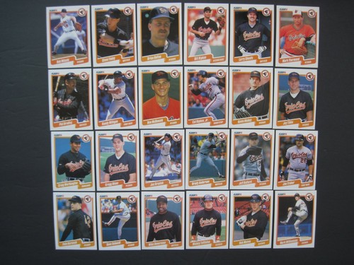 ORIOLES TEAM SETS Your Pick 1983-88-89-2022 Topps Fleer Donruss UD Score Cards - Picture 22 of 48