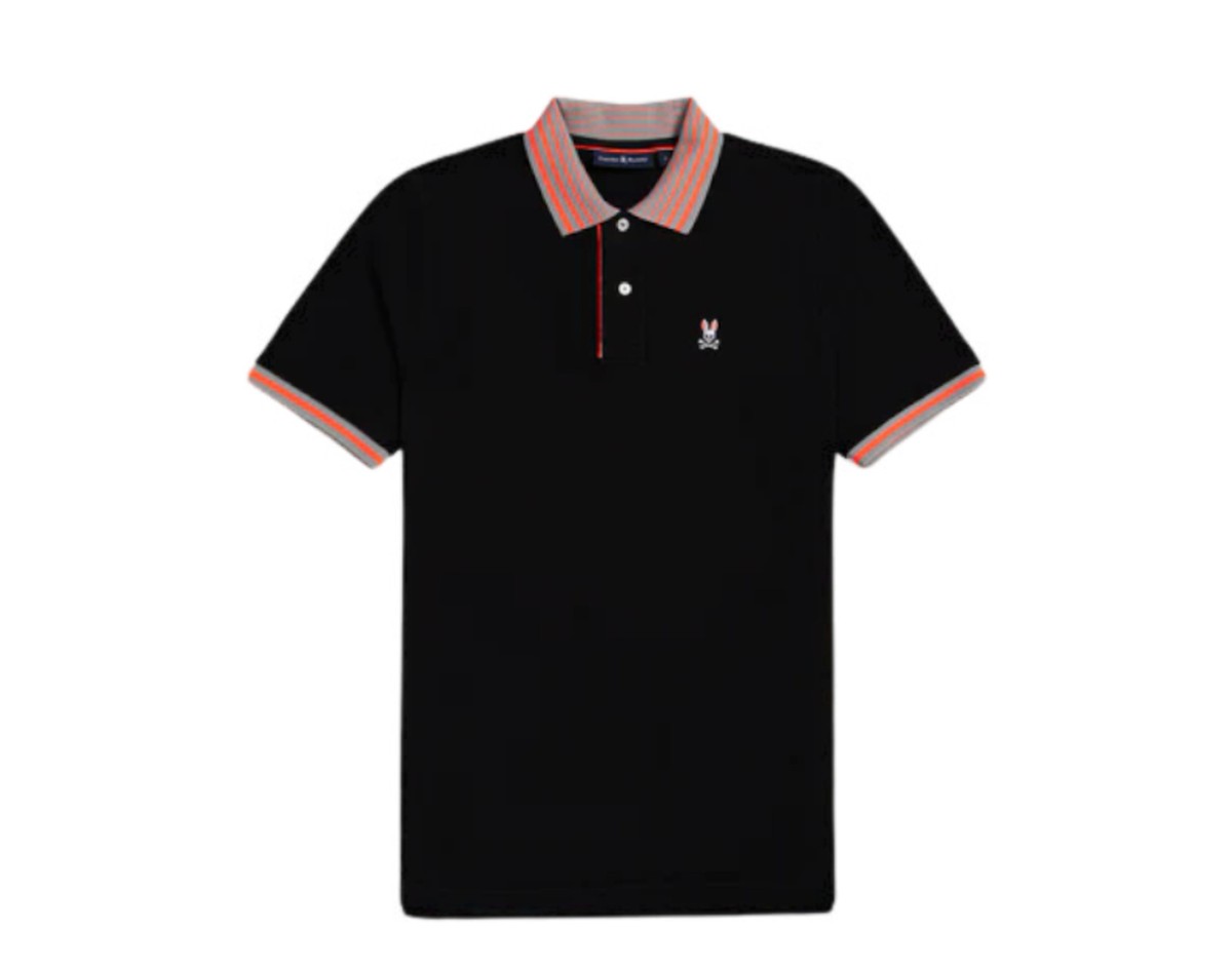 ●B BOY K MENS TREVOR PERFORMANCE PIQUE ZIP UP POLO - B6K557F200