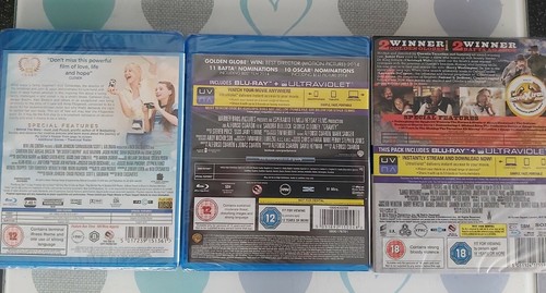 3 X Blu-Ray MOVIE'S DJANGO UNCHAINED, MY SISTERS KEEPER & GRAVITY NEW & SEALED. - Bild 2 von 2