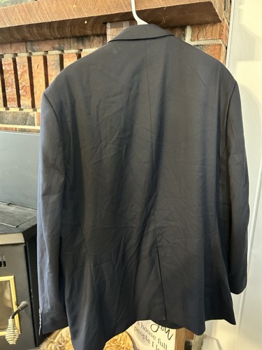 Apt. Chaqueta de traje 9 48L ajuste a medida color negro dos botones nueva sin etiquetas - Imagen 3 de 3