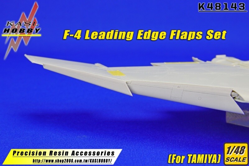 KASL Hobby 1/48 F4 Leading Edge Flaps Set For TAMIYA resin conversion