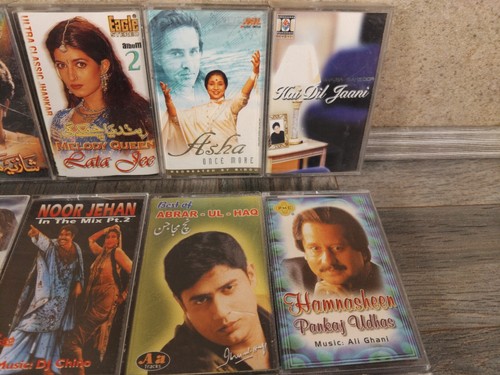 x10 Kassetten Tape Album Konvolut - sehr berühmte pakistanische & indische Ghazale Hindi - Bild 4 von 12