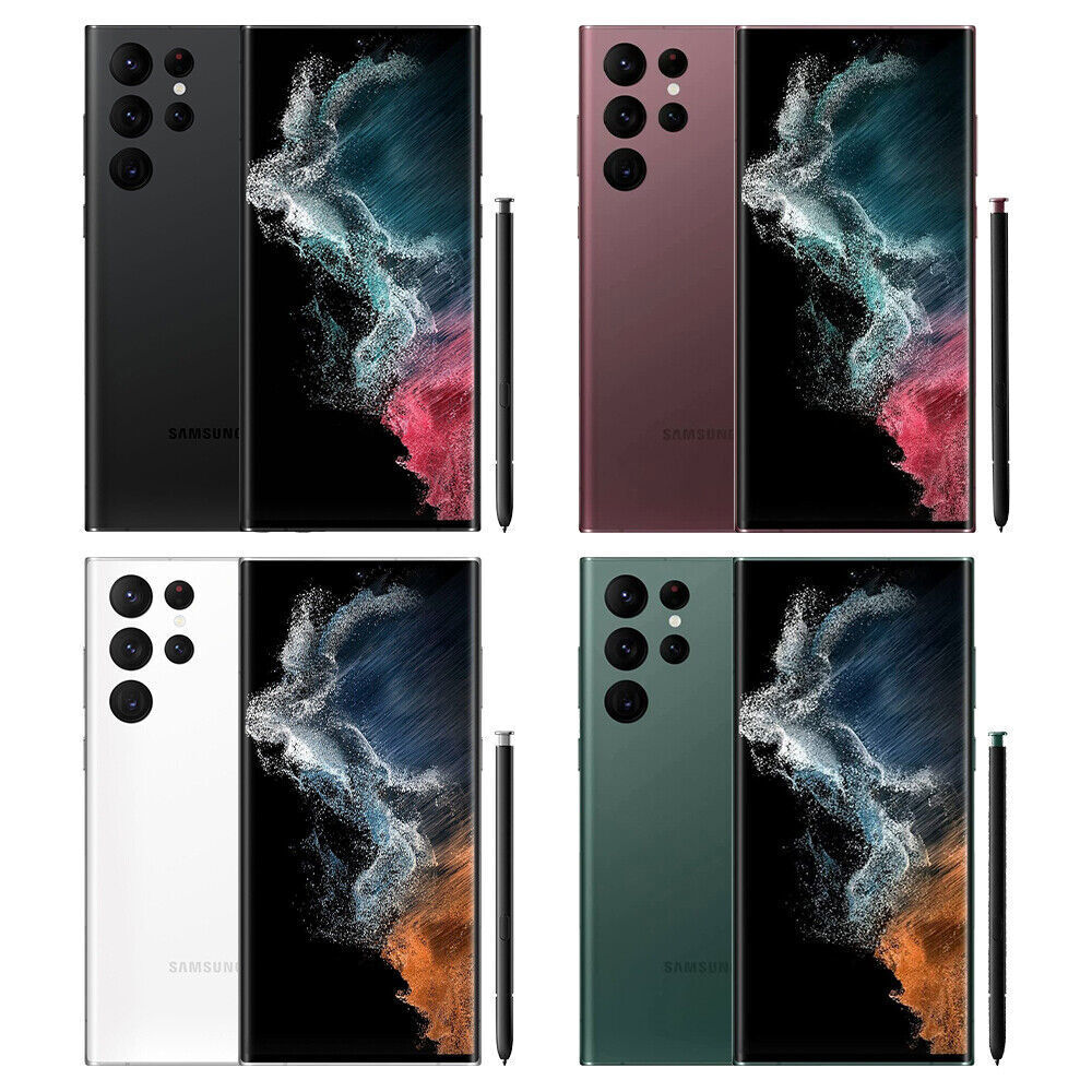NEW FACTORY UNLOCKED Samsung Galaxy S22 Ultra 5G SM-S908U 512/256