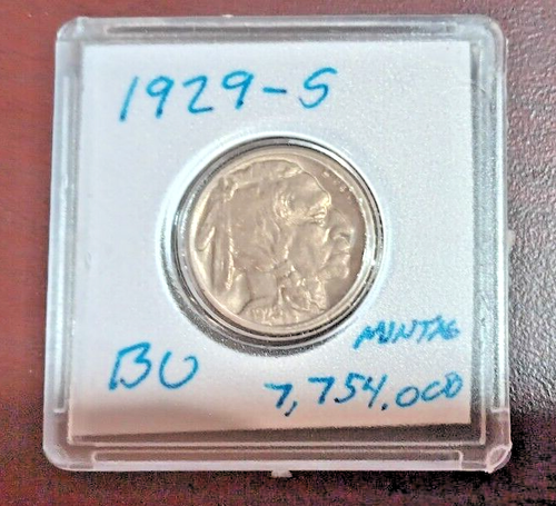 1929 $20 National Currency Bank Note CHICAGO ILLINOIS & 1929-S Buffalo Nickel - Picture 9 of 11