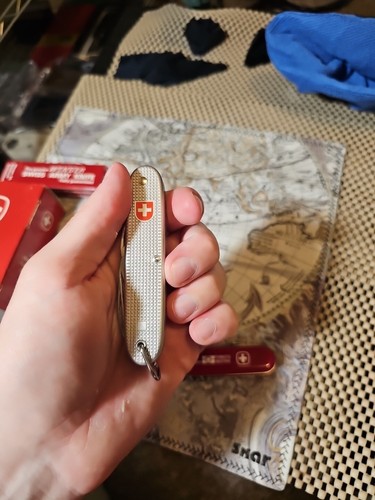 Wenger Swiss Army Knife Laser, 1991 Soldier And Sfo Loctite Corporation Piece - Picture 14 of 24