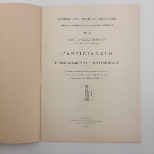 Folleto La Artesanía Y La Enseñanza Profesional 1929 - Bild 2 von 4
