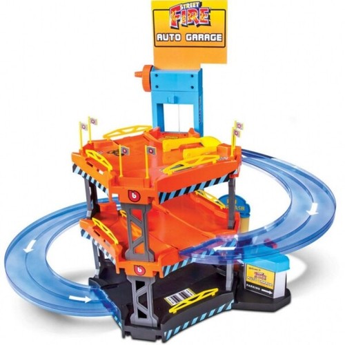 BBURAGO 15630361 PARKGARAGE mit 2 Autos 1:43 Parkhaus Auto Garage - Bild 4 von 5