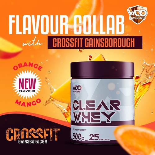 WOD Powders - Clear Whey Isolate Protein Powder 500g – Refreshing Protein Shake - Picture 9 of 24