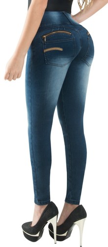Butt Lifter Womens Jeans High Waist Push Up Pantalones Levanta Cola Colombianos - Picture 3 of 7
