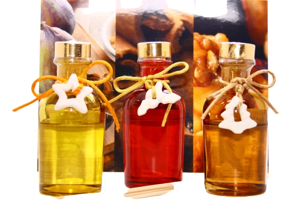 Duftöl 3er Set Raumduft Diffuser Duftspender Aromaöl m.Stäbchen Lufterfrischer b