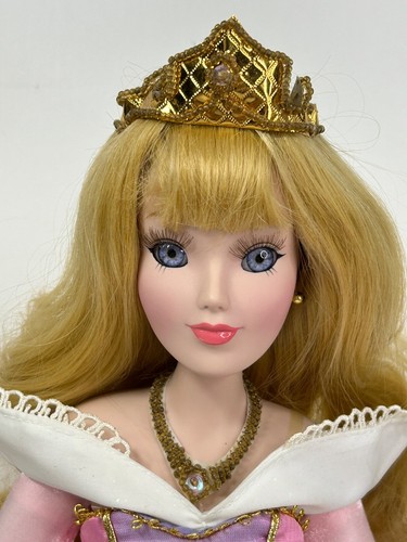 Brass Key Disney Princess Porcelain Doll Snow White Jasmine Ariel Aurora 16" - Picture 14 of 33