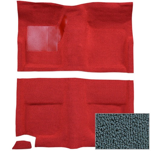 1965-68 Ford Mustang Fastback w/o Fold downs Passenger Area Nylon Carpet! - Picture 27 of 28