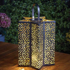 Solar Garden Hanging Lantern Outdoor Lighting Table Lamp Silhouette Light Decor