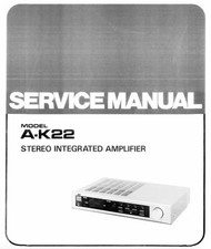 JVC A-K22 Schematic Diagram Service Manual Schaltplan Techniques