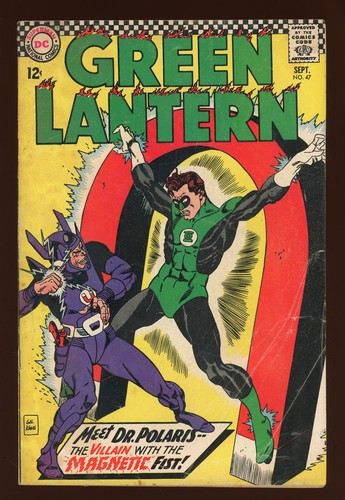 Green Lantern #47 1966 VG- 3.5 High Definition Scans**