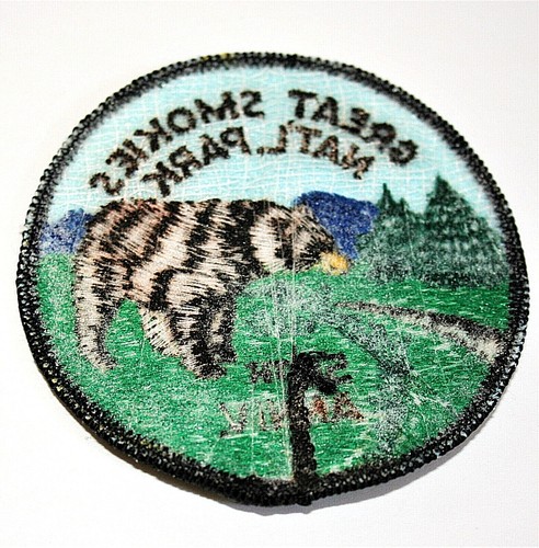 Vintage Great Smokies Smokey Mountains National Park 50th Ann Patch New NOS 1984 - Picture 3 of 3