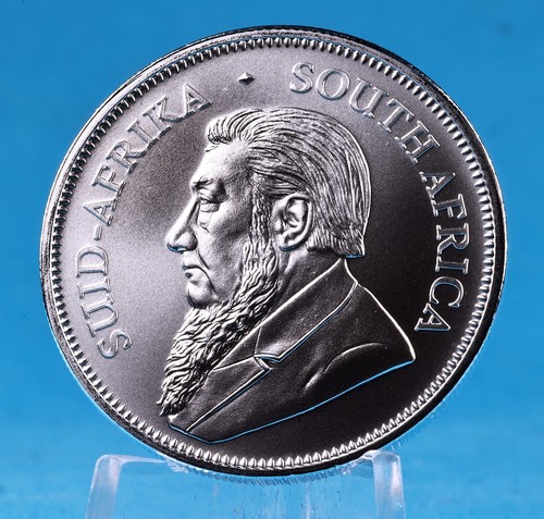 Moneda de plata Krugerrand de 1 oz 999 2025 1 borde Sudáfrica 999 - Imagen 9 de 9