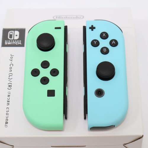 Nintendo Switch Animal Crossing Horizons Joy-Con L/R Limited Color New - Picture 3 of 10
