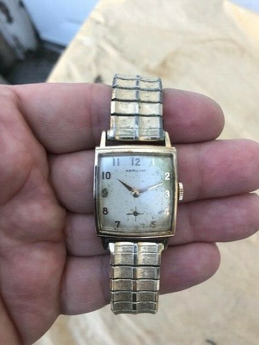 Hamilton Watch 730, 17 Jewels USA Men's 10KGF Bezel good,working condition. - 第 2/11 張圖片