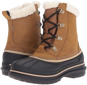 Crocs Men's AllCast II Snow Boot Wheat/Black SIZE 10 INSULATED-WATERPROOF NEW!!! 887350781786 | eBay