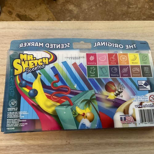 Mr. Sketch Scented Marker Set 12/Pkg Chisel  Tested All Work - Picture 3 of 4