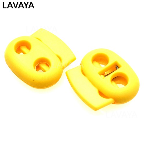 5 mm Loch Kunststoff Bunt Kordelverschluss Bohne Knebel Clip Stopper Bekleidung Schnürsenkel - Bild 4 von 15