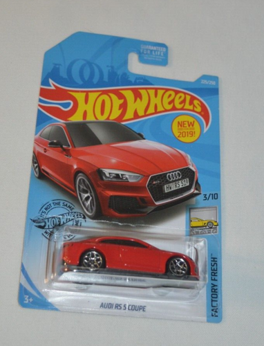 HOT WHEELS 2019 FACTORY FRESH 3/10 - AUDI RS 5 COUPE ROT - Bild 1 von 5