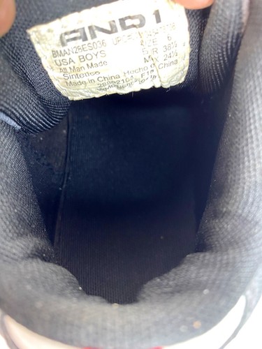 AND1 Bankster Sneaker Sportschuhe Jungen Gr. 6 Basketball - Bild 5 von 11