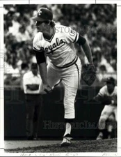 1977 Press Photo Marty Pattin, Kansas City Royals baseball pitcher - lrs11835