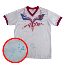 KASHIMA ANTLERS 90s Japan Football Shirt M/L Mizuno Vintage Soccer Jersey