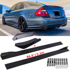 Heckstoßstangenschutz Seitenschweller Sideskirts für Benz W205 S205 W211 S221