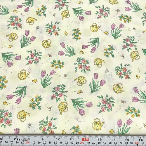 Of Vine & Roses/I'm Okay Your Bouquet Bunnies By The Bay Cotton by the HALF YARD - Picture 1 of 2