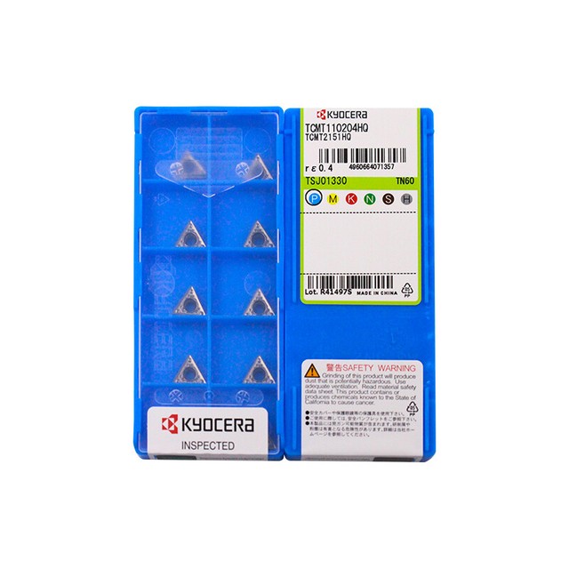 CCMT060204HQ TN60 CNC fine small Inner hole carbide inserts CCMT 06 02 NEW 10pcs