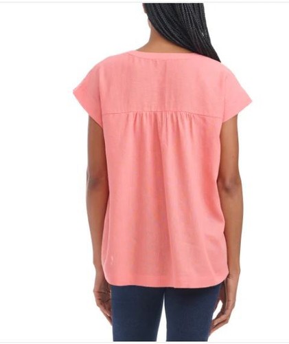 Splendid Ladies' Linen Blend Top | A11 - Picture 5 of 10