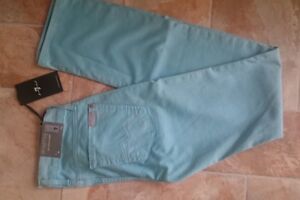 mujeres todos talla l31 talla 24 recta estiramiento turquesa mediana hombres l 7 pierna los para 27 Txvw15Z