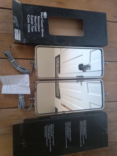 West Coast Stainless Steel Heated Mirrors 7 In By 16 In new In Box. - Foto 2 di 2