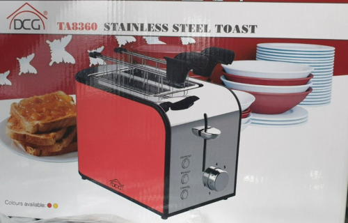 Tostapane 2 Pinze Acciaio Inox – Tosta, Riscalda, Scongela - Toast Farciti DCG - Foto 3 di 15