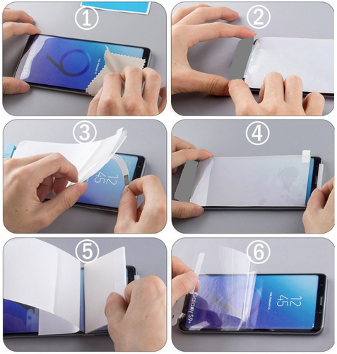 3X SAMSUNG GALAXY S23 S22 S21 FE Plus+ Ultra FOLIA PANCERNA HYDROŻELOWA OCHRONA WYŚWIETLACZA✅ - Zdjęcie 6 z 6