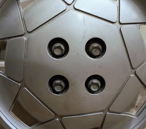 (1) OEM 1991-1995 Saturn SC SL SW 14" SILVER Hubcap Wheel Cover #01 GM 21011681 - Picture 3 of 5