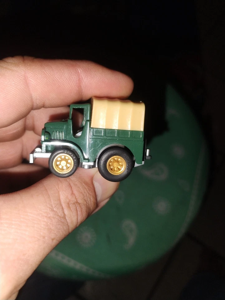 Camión Combat Choro Q 269 U.S.Gmc No.C-03 Green Allied Forces 1980 Thing Takara D Foto 3 de 4