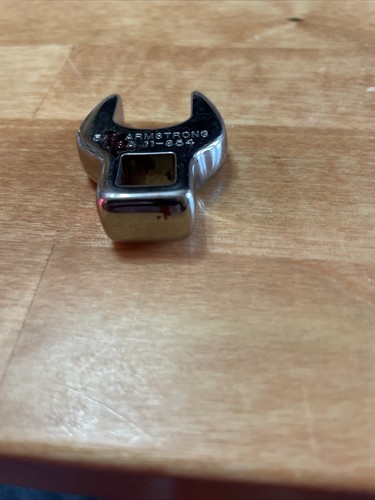 Armstrong USA 5/8 Crowfoot Wrench 11-854 Engraved - Picture 6 of 7