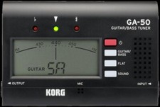 KORG GA50 • Stimmgerät • Tuner •  für Gitarre und Bass • Topseller