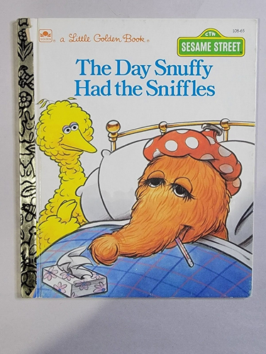 A Little Golden Book Lot Big Bird Brings Spring Snuffy Had the Sniffles Farm - Picture 5 of 10