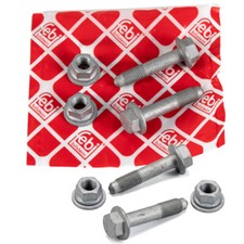 2x febi Montagesatz Schrauben Federbein Radlagergehäuse Stoßdämpfer für VW vorne