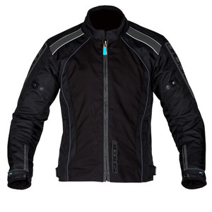 De Chaqueta Impermeable Plaza Spada Gun Negro Textil Motocicleta Tela vIRqRwBt