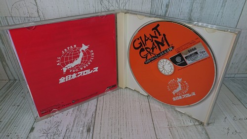 Dreamcast Giant Gram All Japan Pro Wrestling 2IN Nippon Budokan - Japan Ver USED - Picture 3 of 12